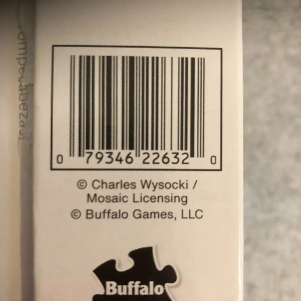 Charles Wysocki Thinking About Amanda 300 Piece Puzzle Buffalo Games COMPLETE